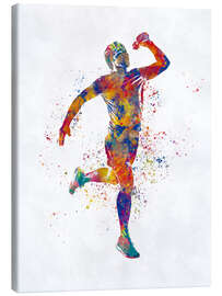 Canvas print Athletic runner VIII