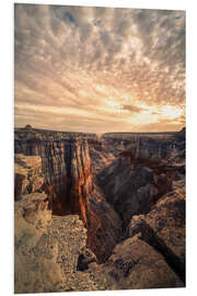 Tableau en PVC Coal Mine Canyon at sunrise