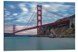 Magnettafel Langzeitbelichtung der Golden Gate Bridge
