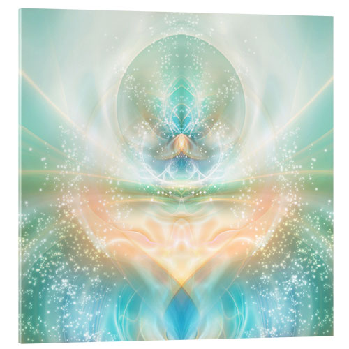 Acrylglas print I am calm