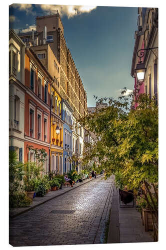 Leinwandbild Rue Cremieux am Morgen