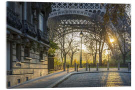 Akrylbillede  A morning in Paris - Jérôme Labouyrie