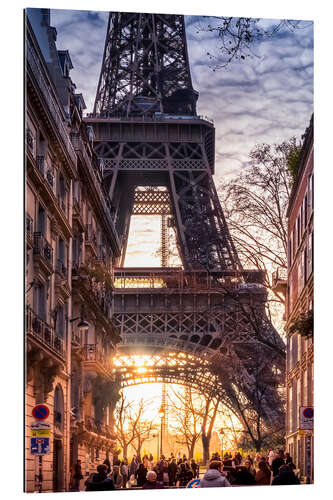 Gallery print Eiffel Tower in the morning light