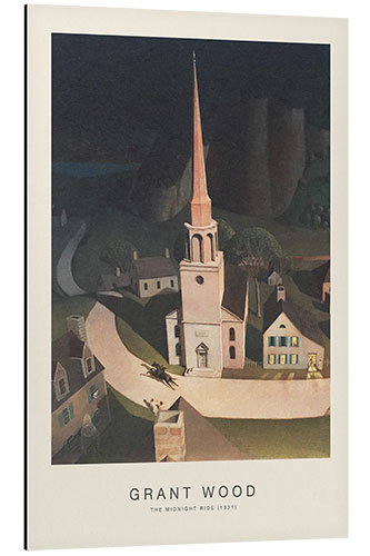 Tableau en aluminium The Midnight Ride, 1931