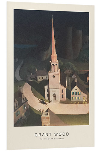 Hartschaumbild The Midnight Ride, 1931