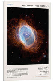 Magnettafel JWST - Southern Ring Nebula