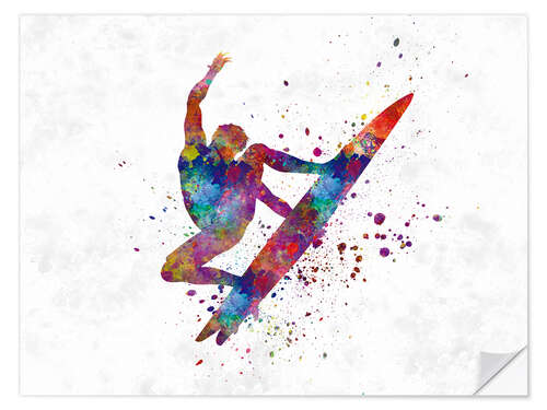 Wall sticker Surfer I