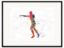 Gerahmter Kunstdruck Schiedsrichter I