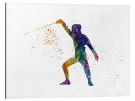 Magnettafel Fechten III