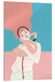 Galleriprint Flamingo hug