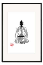 Gerahmter Kunstdruck Seiza