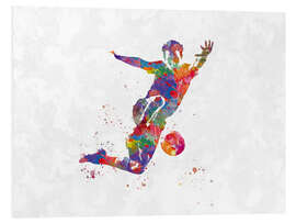 Foam board print Soccer player XXIV