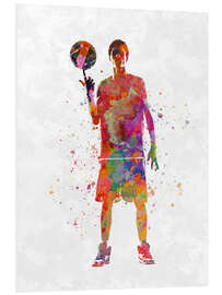 Foam board print Basketball player XII