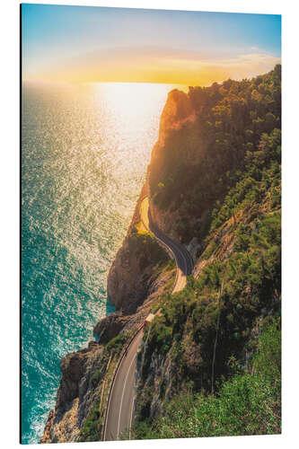 Obraz na aluminium Coast of Capo Noli, Liguria