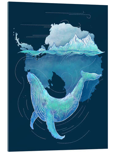 Acrylglasbild Antarctica