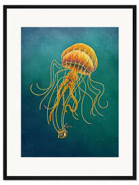 Gerahmter Kunstdruck Der Quallen-Ballon