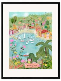 Framed art print Portofino