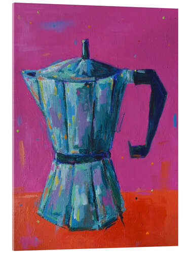 Acrylic print The Coffee Pot