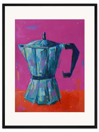Gerahmter Kunstdruck Die Kaffeekanne