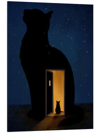 Magnettafel Willkommen zu Hause