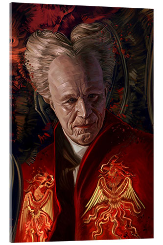 Tableau en verre acrylique Gary Oldman in Dracula