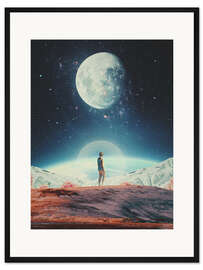 Gerahmter Kunstdruck Zwischen Irgendwann und Ewigkeit