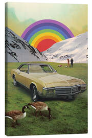 Tableau sur toile Rainbow at a rest stop - Lerson Pannawit