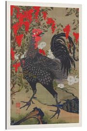 Tableau en aluminium The Rooster