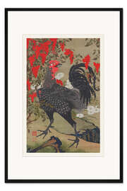 Gerahmter Kunstdruck Der Hahn