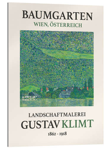 Gallery print Litzlberg on the Attersee, Baumgarten Edition