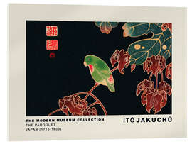 Acrylic print The Paroquet, Ito Jakuchu