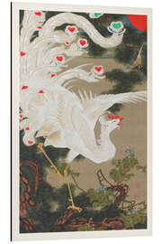 Magnettafel Der weiße Phönix und der alte Tannenbaum