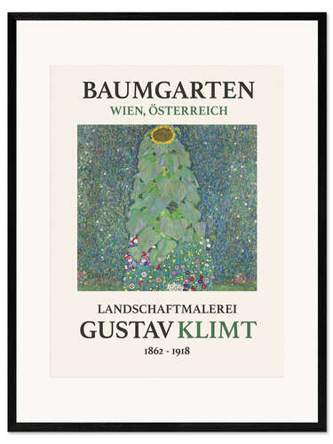 Ingelijste kunstdruk Sunflowers, Baumgarten Edition