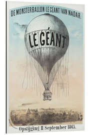 Magnettafel Le Géant, Der Monsterballon