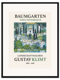 Gerahmter Kunstdruck Kirche in Cassone, Baumgarten Edition