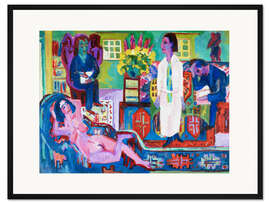 Gerahmter Kunstdruck Moderne Bohème