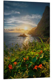 Magnettafel Sonnenaufgang im Paradies, Madeira