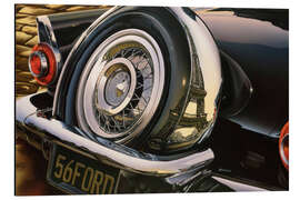 Magnettafel Black Vintage Oldtimer