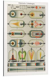 Magnettafel Vintage elektrische Entladungen