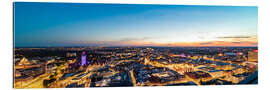 Gallery print Leipzig Panorama at night