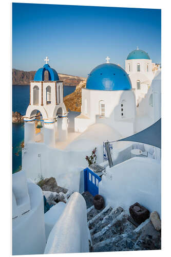 PVC print Memories of Santorini