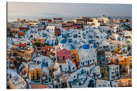 Alubild Oia von oben, Santorini