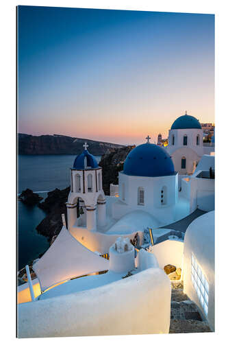 Gallery print An evening in Santorini