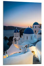 Gallery print An evening in Santorini