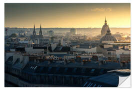 Naklejka na ścianę The first morning light, Paris