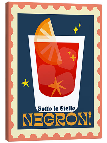 Leinwandbild Negroni, Sotto Le Stelle