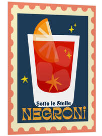 Hartschaumbild Negroni, Sotto Le Stelle