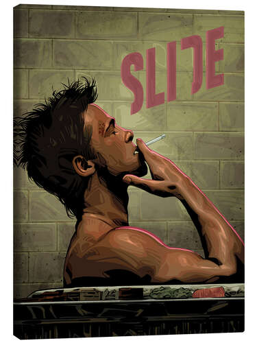 Canvas-taulu Slide, Fight Club