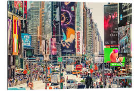 Cuadro de plexi-alu Times Square, Billboard Paradise