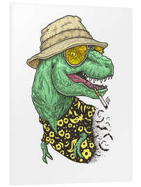 Foam board print T-Rex Duke in Las Vegas